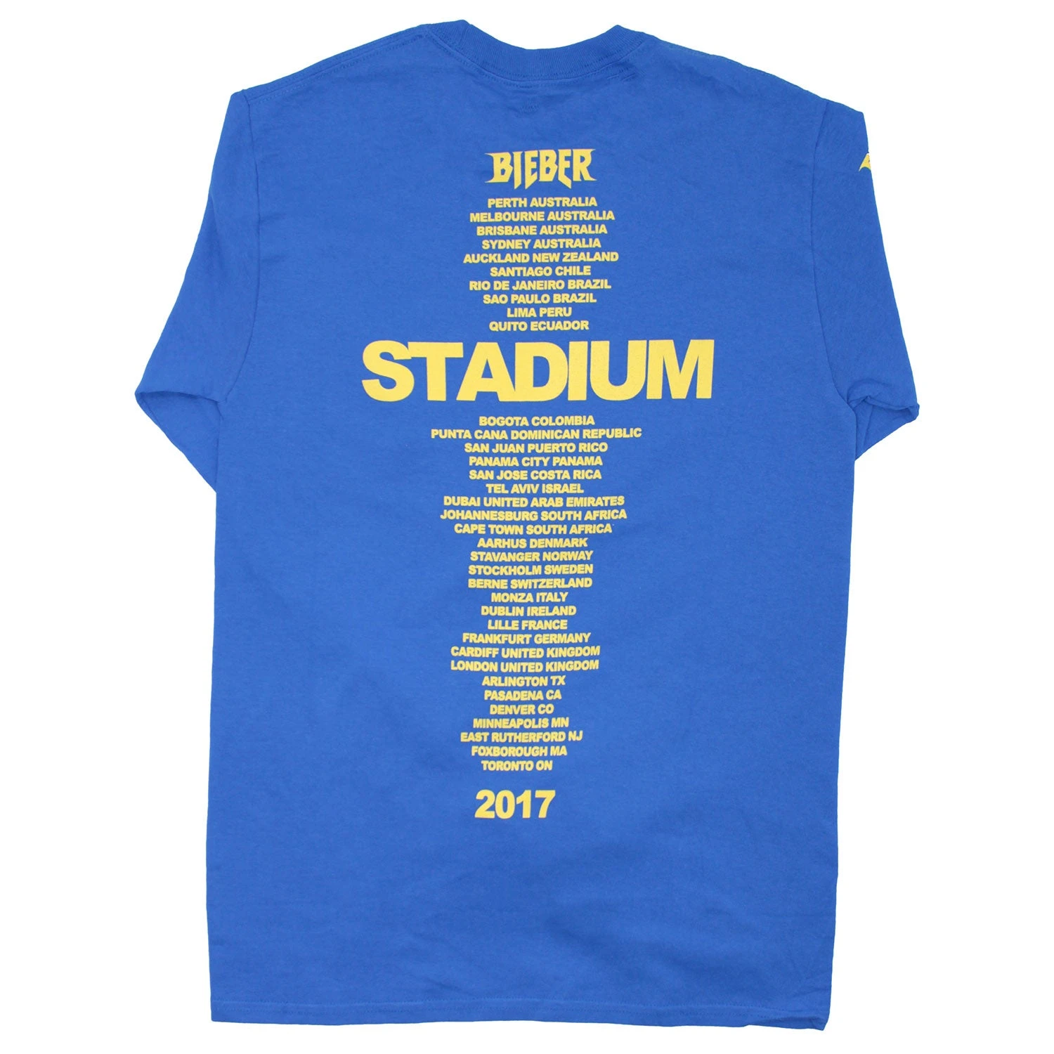Stadium Tour 2017 Australia - Toronto Long Sleeve(Justin Bieber Stadium Tour 2017 Australia Toronto Long Sleeve 450969) 4 Stadium Tour 2017 Australia - Toronto Long Sleeve(Justin Bieber Stadium Tour 2017 Australia Toronto Long Sleeve 450969) - Image 2