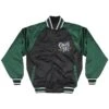 Lightning Logo Satin Jacket Jacket(Green Day Lightning Logo Satin Jacket Jacket 450989) -ROCABILIA CLOTHING SALE 450989F