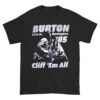 Cliff Burton Cliff 'Em All Live In Donnington '85 T-shirt(Metallica Cliff Burton Cliff Em All Live In Donnington 85 T Shirt 451003) -ROCABILIA CLOTHING SALE 451003F