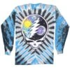 Night & Day Tie DyeLong Sleeve(Grateful Dead Night Day Tie Dye Long Sleeve 451084) -ROCABILIA CLOTHING SALE 451084F