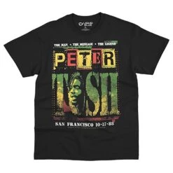 Poster T-shirt(Peter Tosh Poster T Shirt 451545)