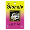 Stamp Logo Pewter Pin Badge(Blondie Stamp Logo Pewter Pin Badge 451734) 2 Stamp Logo Pewter Pin Badge(Blondie Stamp Logo Pewter Pin Badge 451734) -ROCABILIA CLOTHING SALE 451734F