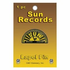 Half Circle Logo Pewter Pin Badge(Sun Records Half Circle Logo Pewter Pin Badge 451742)