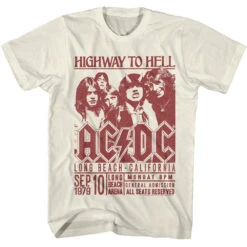 AC/DC Long Beach Ca T-shirt(Ac Dc Ac Dc Long Beach Ca T Shirt 451836)