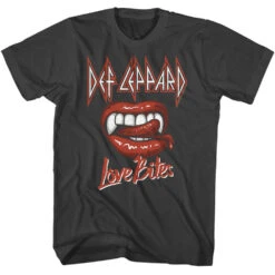 Def Leppard Love Is Biting T-shirt(Def Leppard Def Leppard Love Is Biting T Shirt 451959)