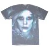 Clouds (Back Is All White) Sublimation T-shirt(Lady Gaga Clouds Back Is All White Sublimation T Shirt 452514)