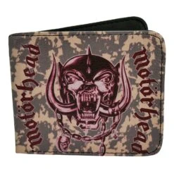 England White Bi-Fold Wallet(Motorhead England White Bi Fold Wallet 452583)