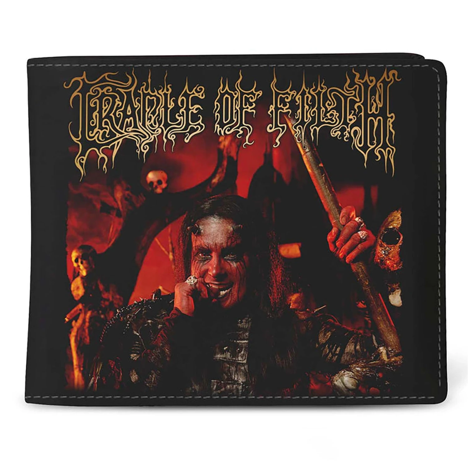 Dani Bi-Fold Wallet(Cradle Of Filth Dani Bi Fold Wallet 452598) 3 Dani Bi-Fold Wallet(Cradle Of Filth Dani Bi Fold Wallet 452598)