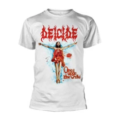 Once Upon The Cross (white) T-shirt(Deicide Once Upon The Cross White T Shirt 453042)