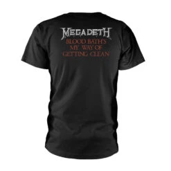Black Friday T-shirt(Megadeth Black Friday T Shirt 453126) -ROCABILIA CLOTHING SALE 453126B