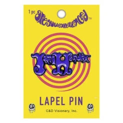 Logo Pewter Pin Badge(Jimi Hendrix Logo Pewter Pin Badge 453327)