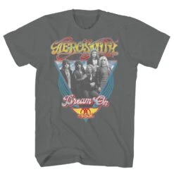 Dream On Triangle Vintage T-shirt(Aerosmith Dream On Triangle Vintage T Shirt 453396)