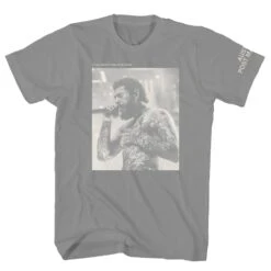Photo On Gravel T-shirt(Post Malone Photo On Gravel T Shirt 453455)