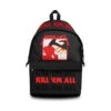 Kill 'Em All Daypack Backpack(Metallica Kill Em All Daypack Backpack 453588) -ROCABILIA CLOTHING SALE 453588F