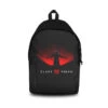 Red Light Graphic Daypack Backpack(Sleep Token Red Light Graphic Daypack Backpack 453598) -ROCABILIA CLOTHING SALE 453598F