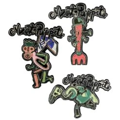 Dusty Notes Enamel Lapel Pins Pewter Pin Badge(Meat Puppets Dusty Notes Enamel Lapel Pins Pewter Pin Badge 453620)