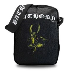 Yellow Goat With Red Eyes Crossbody Bag Messenger Bag(Bathory Yellow Goat With Red Eyes Crossbody Bag Messenger Bag 453663)