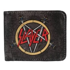 Swords Pentagram Logo Wallet Bi-Fold Wallet(Slayer Swords Pentagram Logo Wallet Bi Fold Wallet 453705)