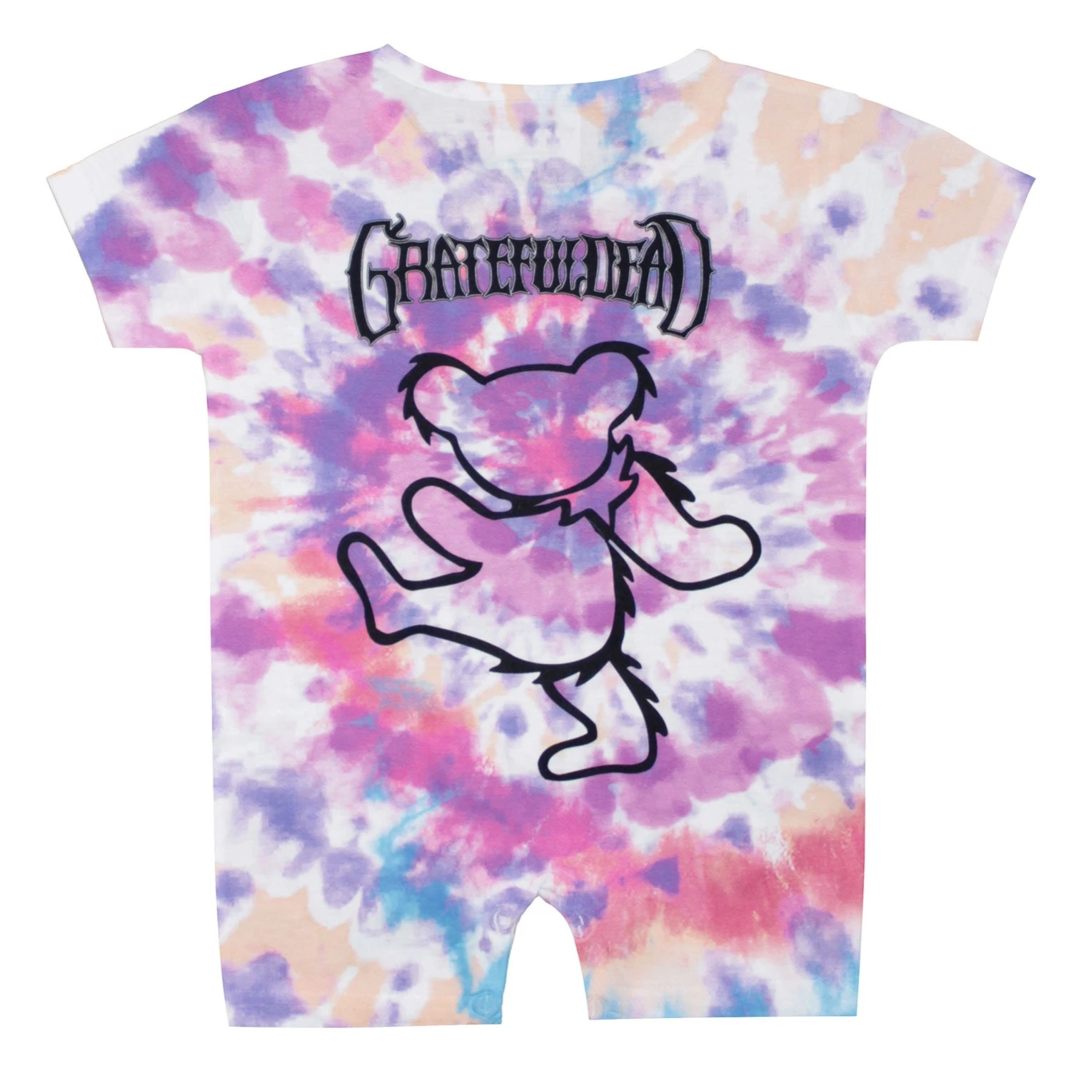 Tie Dye Romper Bodysuit(Grateful Dead Tie Dye Romper Bodysuit 453833) 4 Tie Dye Romper Bodysuit(Grateful Dead Tie Dye Romper Bodysuit 453833) - Image 2