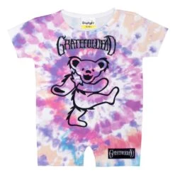 Tie Dye Romper Bodysuit(Grateful Dead Tie Dye Romper Bodysuit 453833)