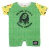 Positive Day Romper Bodysuit(Bob Marley Positive Day Romper Bodysuit 453836) -ROCABILIA CLOTHING SALE 453836F