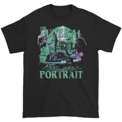 Hearse T-shirt(Funeral Portrait Hearse T Shirt 453880)