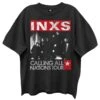 Calling All Nations Tour Vintage T-shirt(Inxs Calling All Nations Tour Vintage T Shirt 454070)