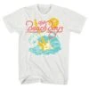 Surfing Guitar T-shirt(Beach Boys Surfing Guitar T Shirt 454091) -ROCABILIA CLOTHING SALE 454091F