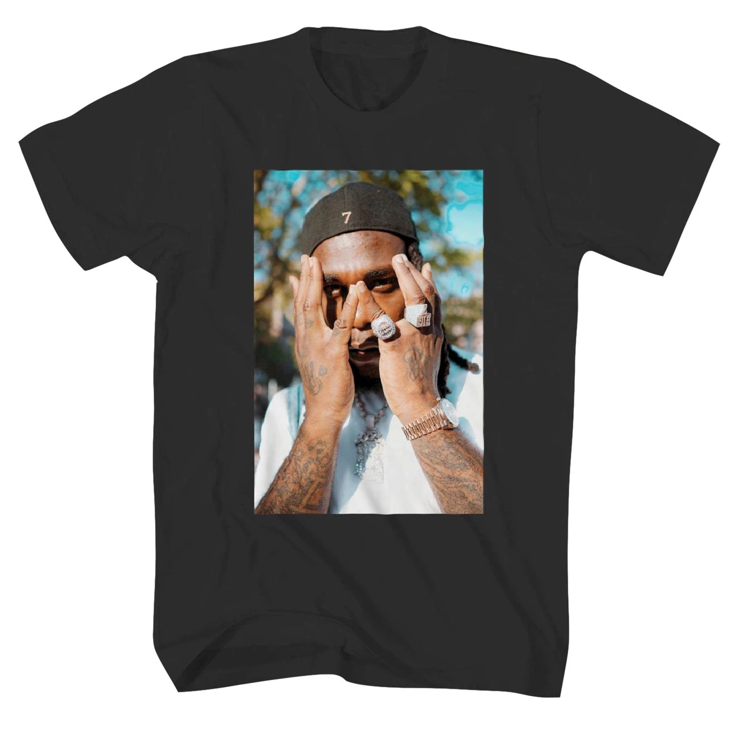 BB Photo T-shirt(Burna Boy Bb Photo T Shirt 454098) 3 BB Photo T-shirt(Burna Boy Bb Photo T Shirt 454098)