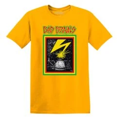 Capitol Strike On Gold T-shirt(Bad Brains Capitol Strike On Gold T Shirt 454296)