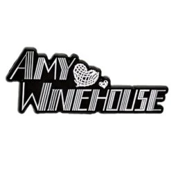 Hearts Logo Pewter Pin Badge(Amy Winehouse Hearts Logo Pewter Pin Badge 454332)