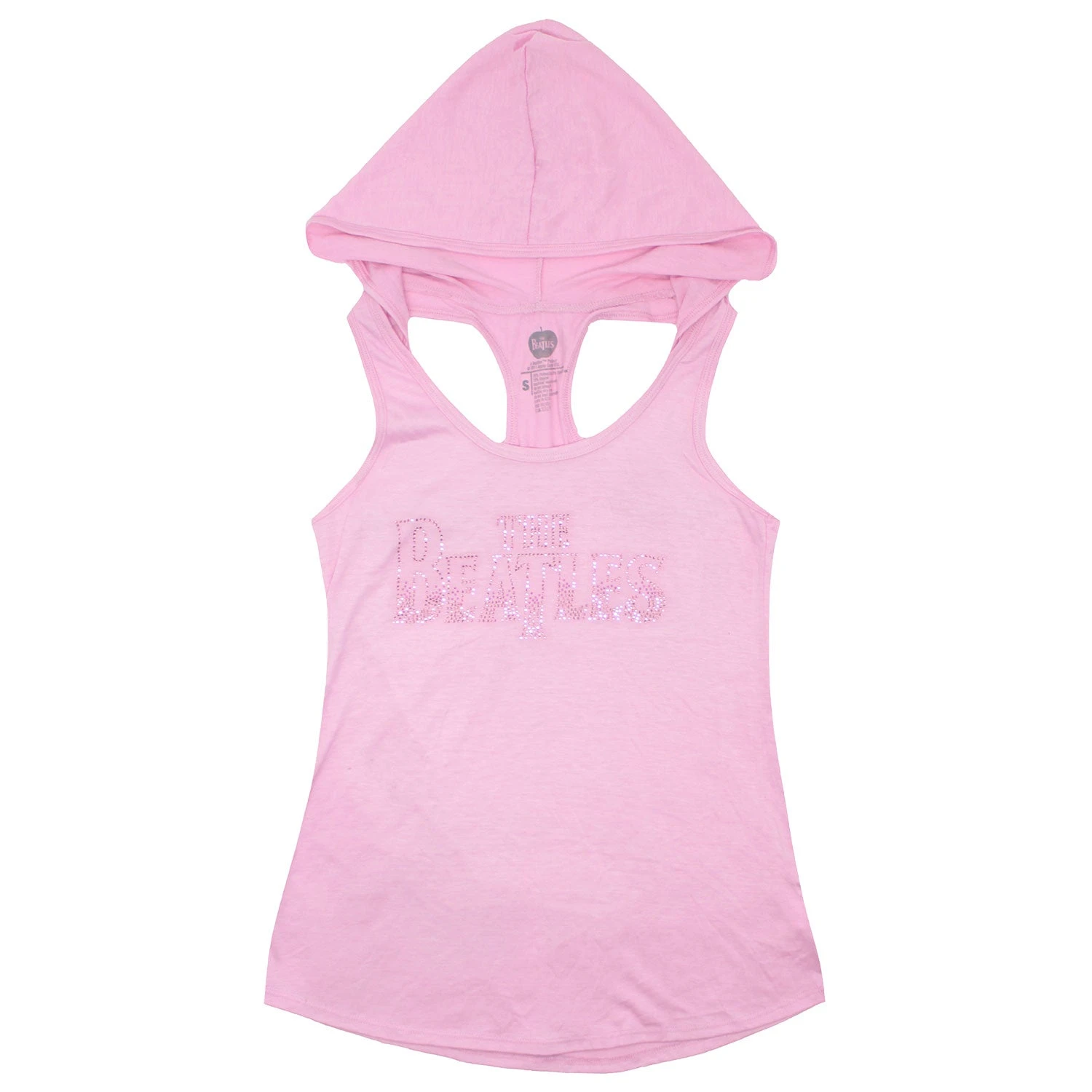 Pink Rhinestones Drop T Logo Hoodie Tank Womens Tank(Beatles Pink Rhinestones Drop T Logo Hoodie Tank Womens Tank 454364) 3 Pink Rhinestones Drop T Logo Hoodie Tank Womens Tank(Beatles Pink Rhinestones Drop T Logo Hoodie Tank Womens Tank 454364)