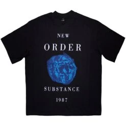 Substance 1987 Oversized Boxy Tee Vintage T-shirt(New Order Substance 1987 Oversized Boxy Tee Vintage T Shirt 454375)