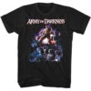 Aod Two Tone Collage T-shirt(Army Of Darkness Aod Two Tone Collage T Shirt 454433) -ROCABILIA CLOTHING SALE 454433F