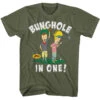 Beavis And Butthead Bunghole In One T-shirt(Beavis And Butthead Beavis And Butthead Bunghole In One T Shirt 454461) -ROCABILIA CLOTHING SALE 454461F