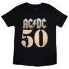 AC/DC Bolt Array T-shirt(Ac Dc Bolt Array T Shirt 455392) -ROCABILIA CLOTHING SALE 455392F