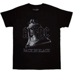 AC/DC Back In Black Bell T-shirt(Ac Dc Back In Black Bell T Shirt 455398)