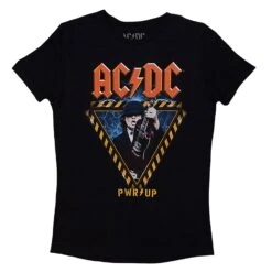 AC/DC Angus Triangle Pwr-up Eu Tour '24 T-shirt(Ac Dc Angus Triangle Pwr Up Eu Tour 24 T Shirt 455403)