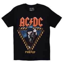 AC/DC Angus Triangle Pwr-up Eu Tour '27 T-shirt(Ac Dc Angus Triangle Pwr Up Eu Tour 27 T Shirt 455404)