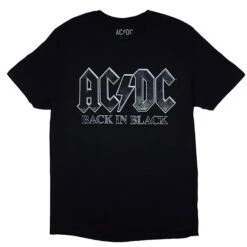 AC/DC Back In Black Pwr-up Eu Tour '24 T-shirt(Ac Dc Back In Black Pwr Up Eu Tour 24 T Shirt 455405)
