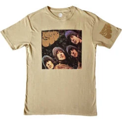 Rubber Soul Us T-shirt(Beatles Rubber Soul Us T Shirt 455544)