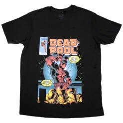 Deadpool Bubble Text T-shirt(Marvel Comics Deadpool Bubble Text T Shirt 455806)