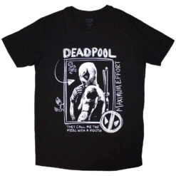 Deadpool Merc With A Mouth Max Effort T-shirt(Marvel Comics Deadpool Merc With A Mouth Max Effort T Shirt 455817)