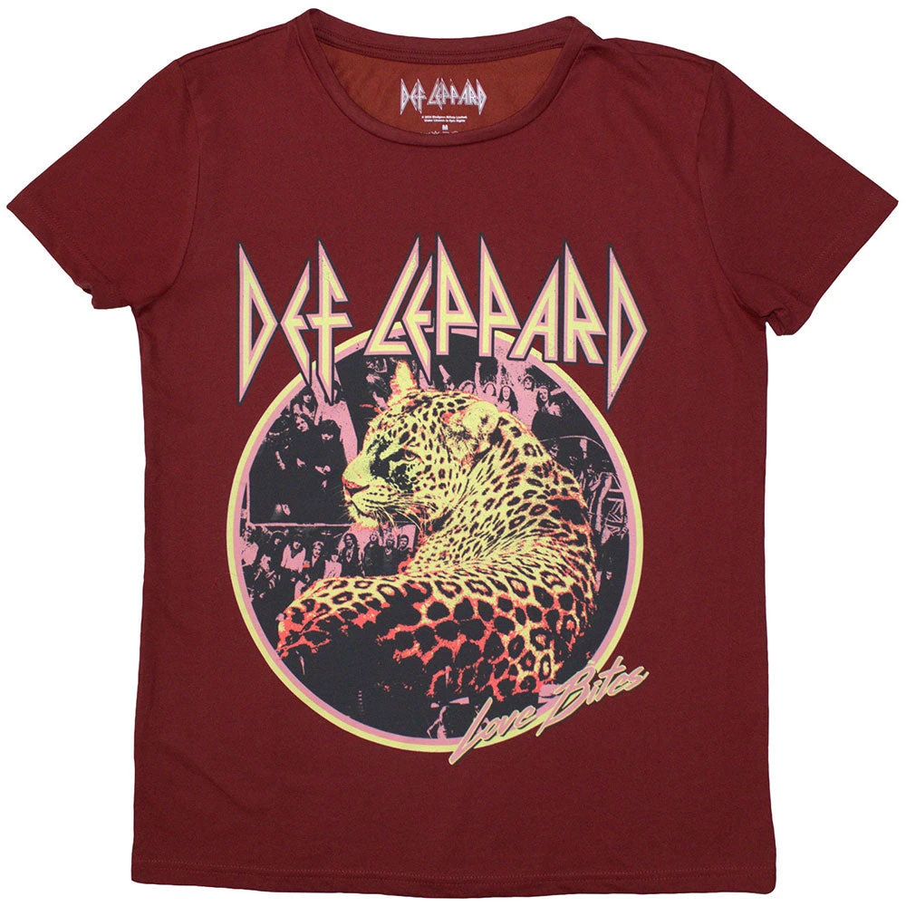 Love Bites T-shirt(Def Leppard Love Bites T Shirt 455826) 3 Love Bites T-shirt(Def Leppard Love Bites T Shirt 455826)