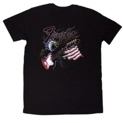 Eagle T-shirt(Fender Eagle T Shirt 455878) -ROCABILIA CLOTHING SALE 455878B