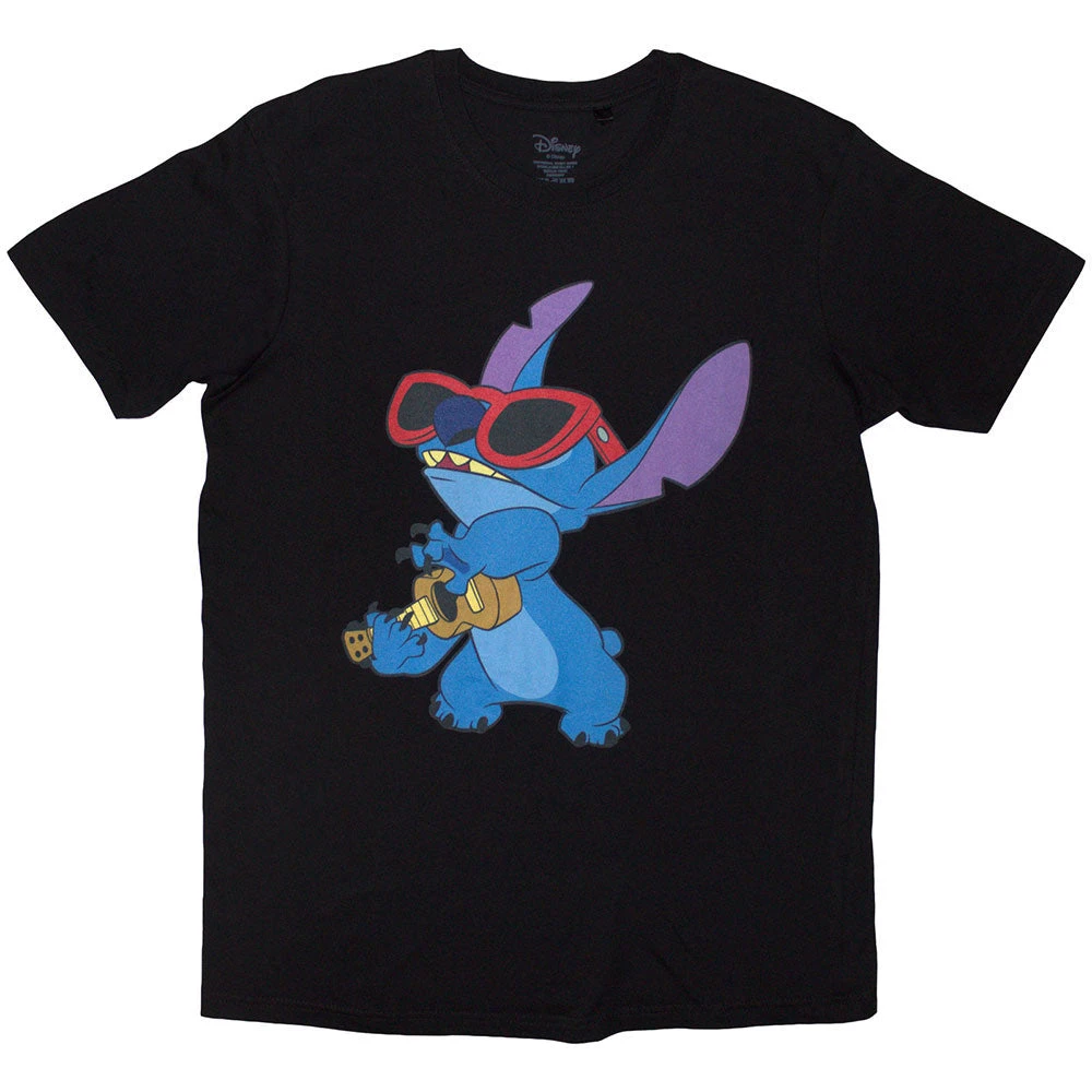 Lilo & Stitch Stitch Guitar T-shirt(Disney Lilo Stitch Stitch Guitar T Shirt 456222) 3 Lilo & Stitch Stitch Guitar T-shirt(Disney Lilo Stitch Stitch Guitar T Shirt 456222)