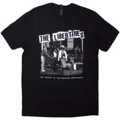 Aqotee Album B&w T-shirt(Libertines Aqotee Album B W T Shirt 456241)