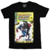 Cap Vs The Panther Comic Cover T-shirt(Marvel Comics Cap Vs The Panther Comic Cover T Shirt 456278) 2 Cap Vs The Panther Comic Cover T-shirt(Marvel Comics Cap Vs The Panther Comic Cover T Shirt 456278) -ROCABILIA CLOTHING SALE 456278F