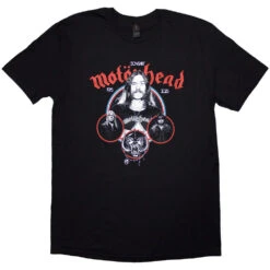 50 Years Band Circles T-shirt(Motorhead 50 Years Band Circles T Shirt 456409)