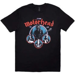50 Years Lemmy Circles T-shirt(Motorhead 50 Years Lemmy Circles T Shirt 456410)